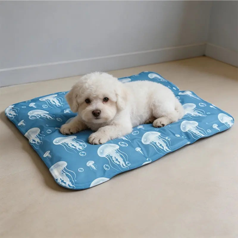 Pet Cooling Mat for Dogs and Cats, Waterproof and Bite-Resistant, Heat Relief Summer Pad