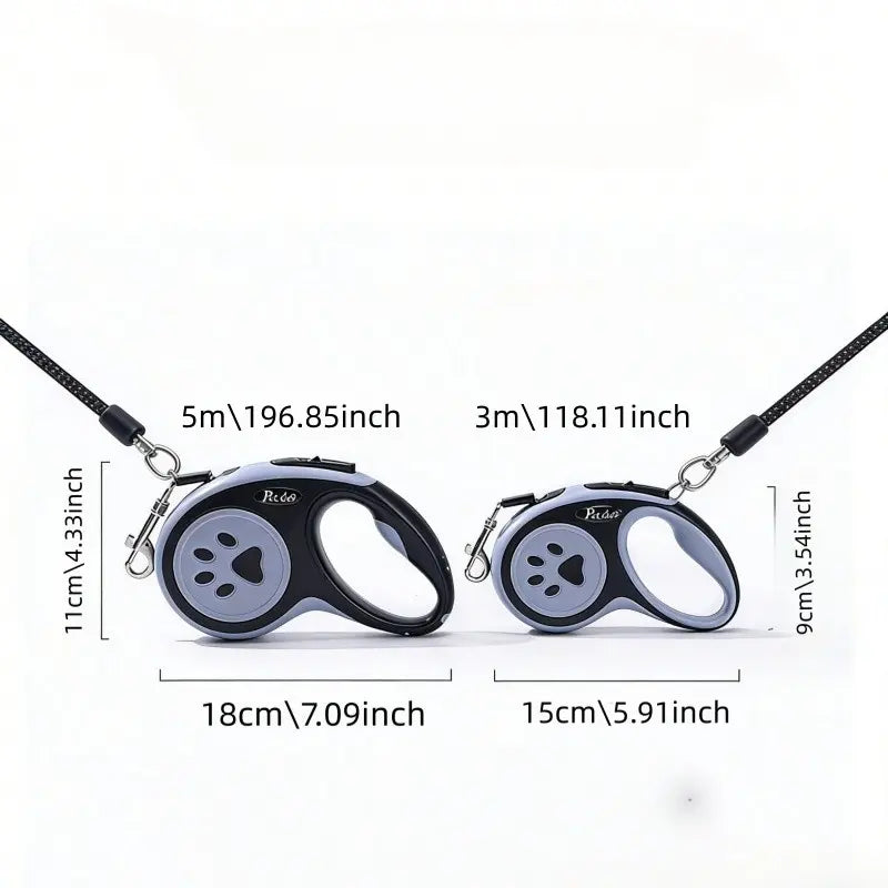 Automatic Retractable Dog Leash for Outdoor Walking - Medium Size, No CA Prop 65 Warning