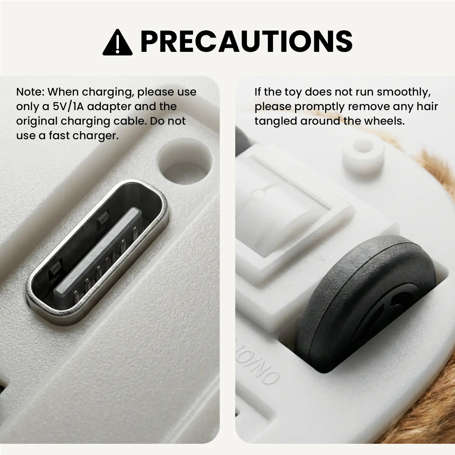 Geoorood Automatic Electric Cat Toy with Randomized Motion – USB Rechargeable Interactive Mouse Toy for Indoor Cats, Promoting Activity and Engagement